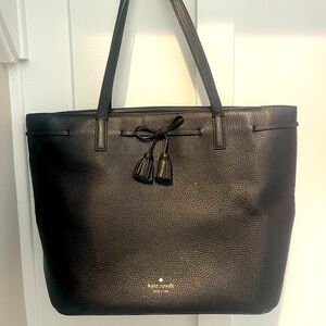Used black Kate Spade shoulder bag